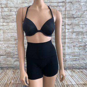 NWOT Pink by VS Black Racerback Push up Bra 34 D